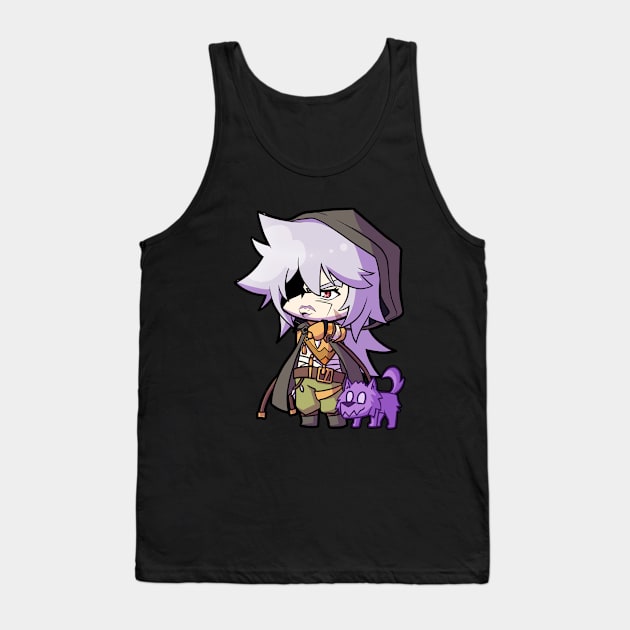 Chibi Razor - Genshin Impact Tank Top by MangaXai